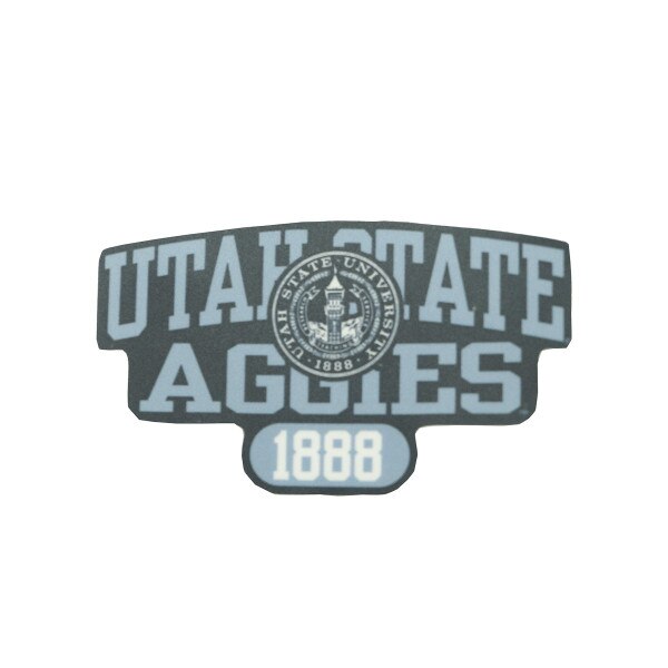 Utah State Aggies 1888 University Seal Sticker